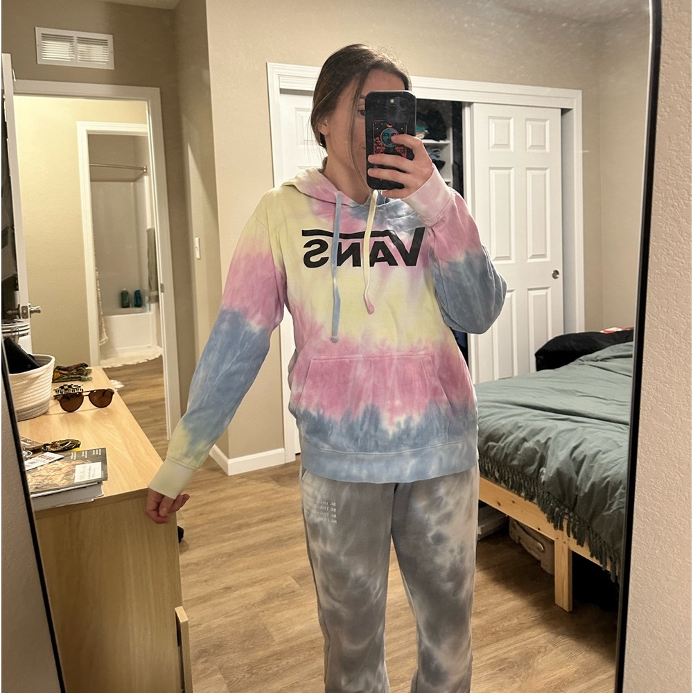 Tie dye Vans Hoodie
